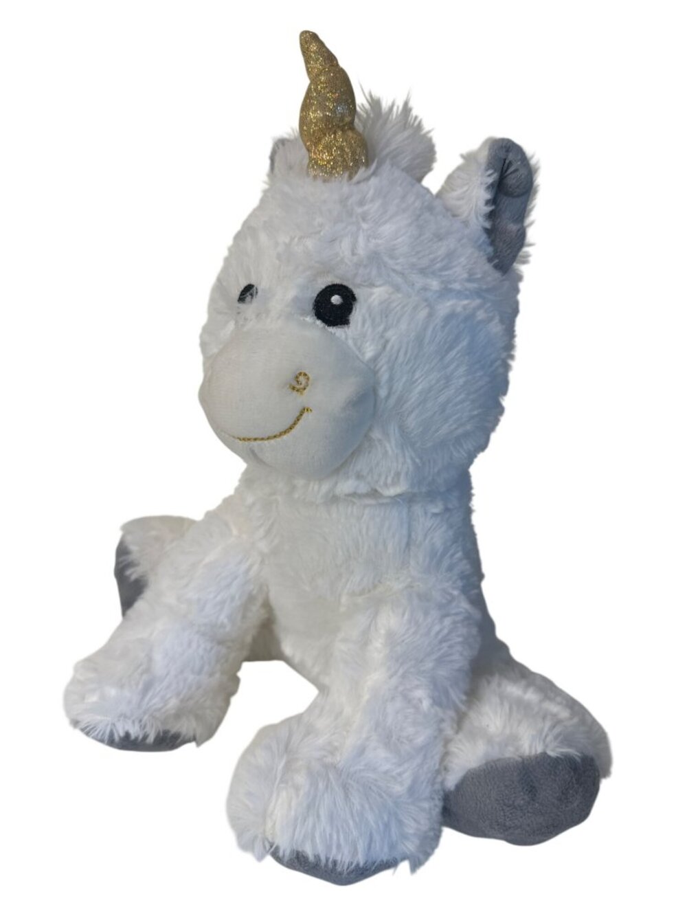 Spark Create Imagine Unicorn Plush Toy Gold Horn Rattle Baby Stuffed Animal